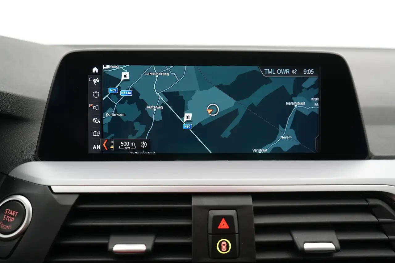 BMW X3 2.0 sDrive18dA LEDER/CUIR LED GPS PDC Verw. Zetels, миниатюра 15