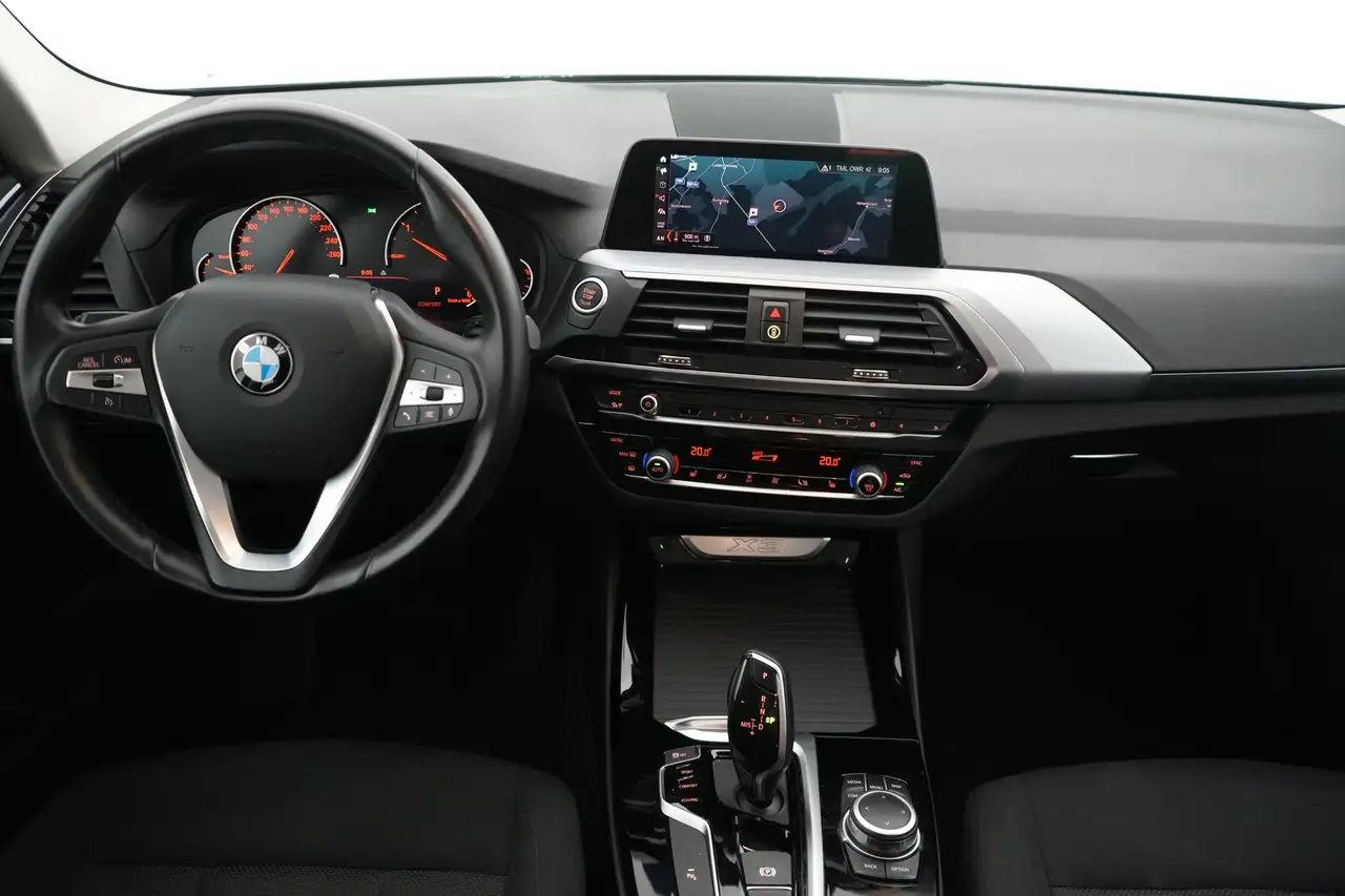 BMW X3 2.0 sDrive18dA LEDER/CUIR LED GPS PDC Verw. Zetels, миниатюра 13
