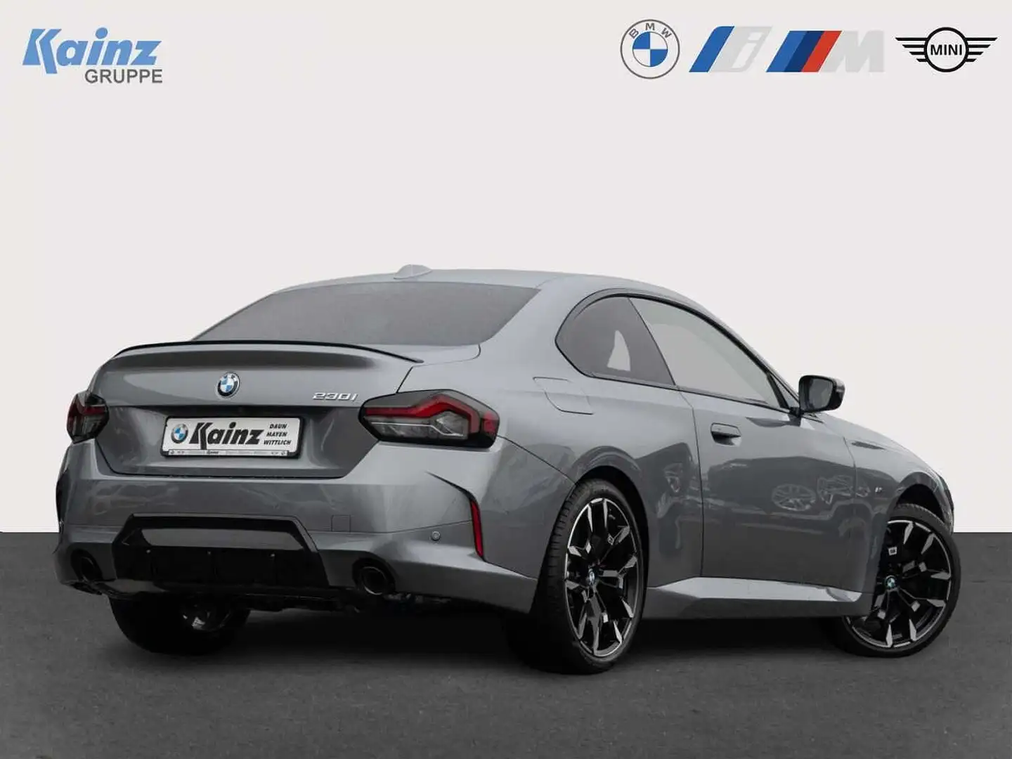 BMW 230i Coupe Aut. M Sport M-Paket/H&K/AHK/360* Gris - 2