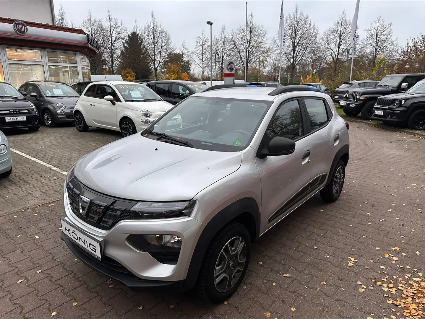 Dacia Spring Business Automatik Klima*Navi*Rückfahrcam Weiß - 1