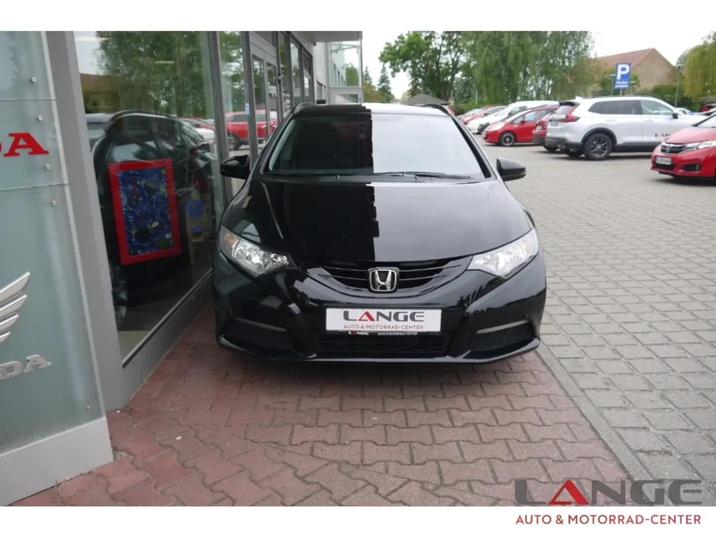 Honda Civic 1.8 Tourer Comfort Klimaautom Notbremsass. Temp Be Schwarz - 2