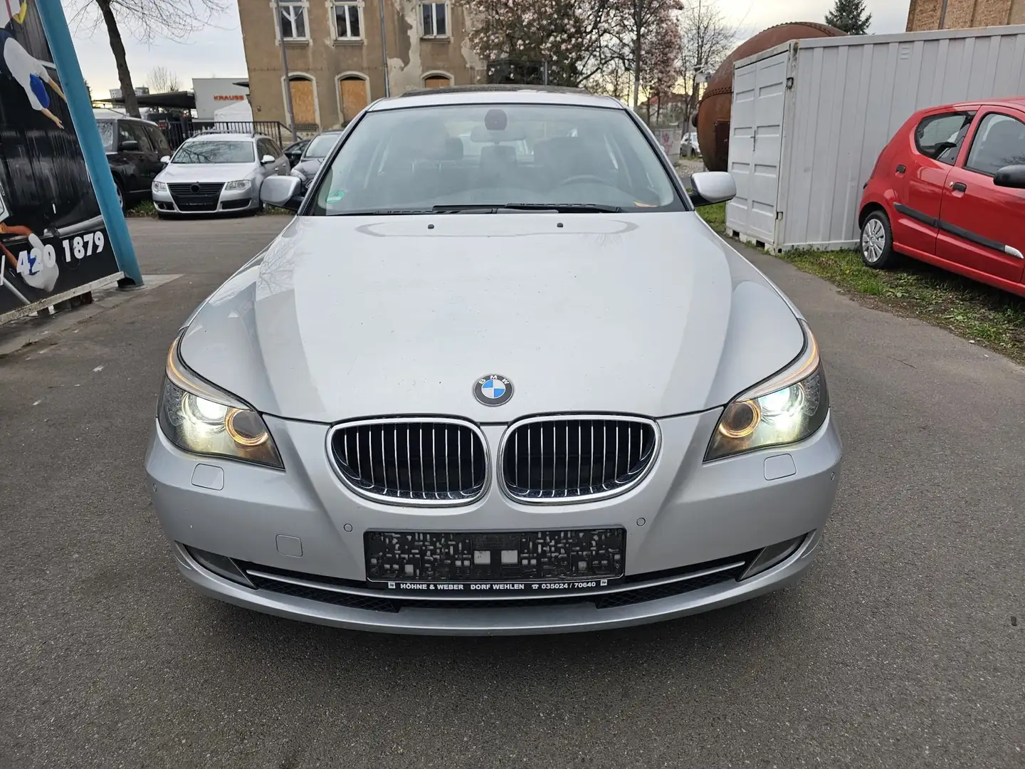 BMW 523 523i.  TÛV 02/2026 Zilver - 2