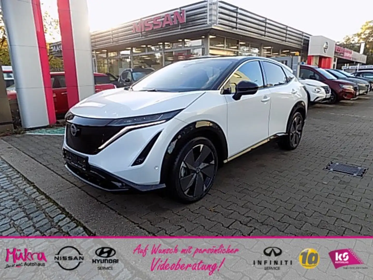 Nissan Ariya FE0A Evolve Pack (E-P) 242PS 87kWh 20´ Nappa Lede Bianco - 1