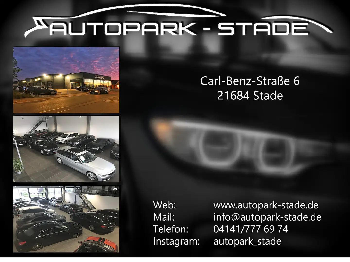 BMW 330 330d Touring Sport LED HeadUp Keyl Navi Temp Noir - 1
