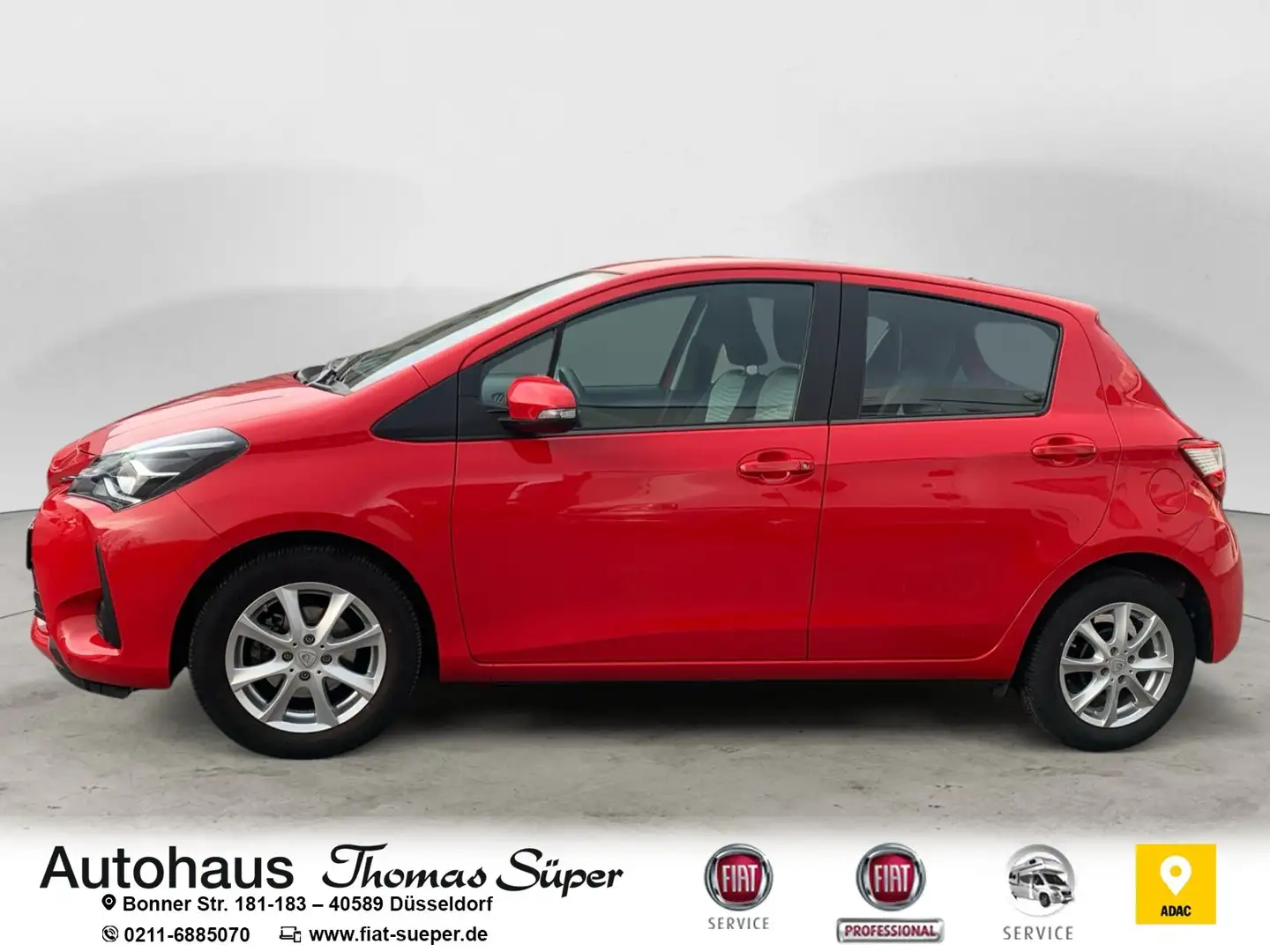 Toyota Yaris Comfort Kamera TZ+1 Halter Scheckheft lückenlos Rojo - 2
