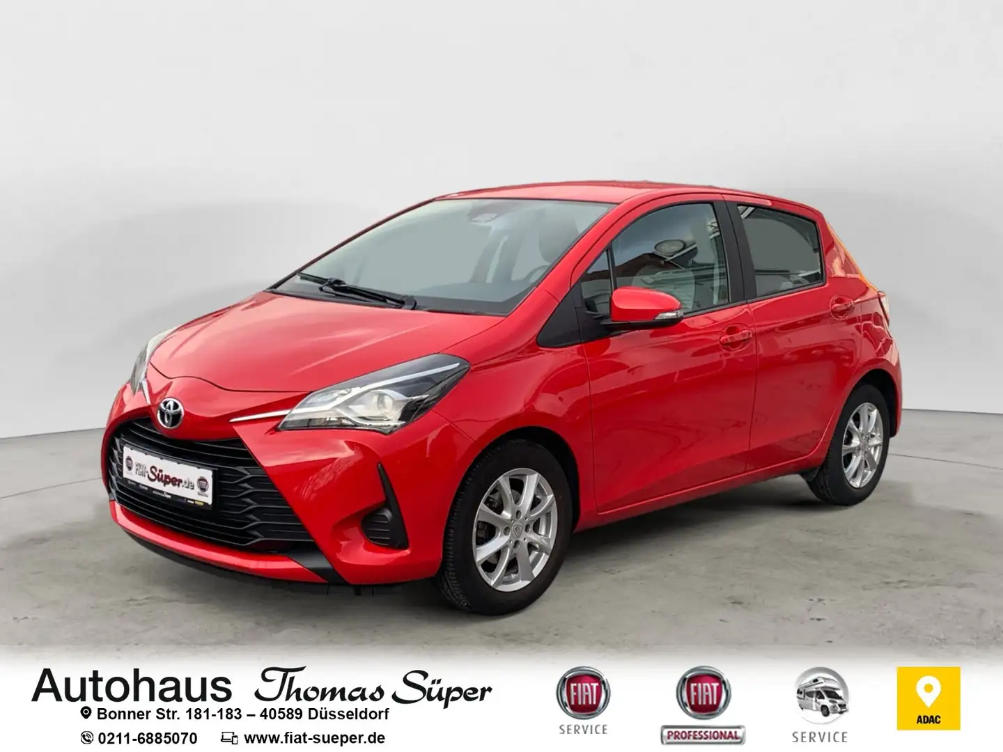 Toyota Yaris Comfort Kamera TZ+1 Halter Scheckheft lückenlos Rojo - 1