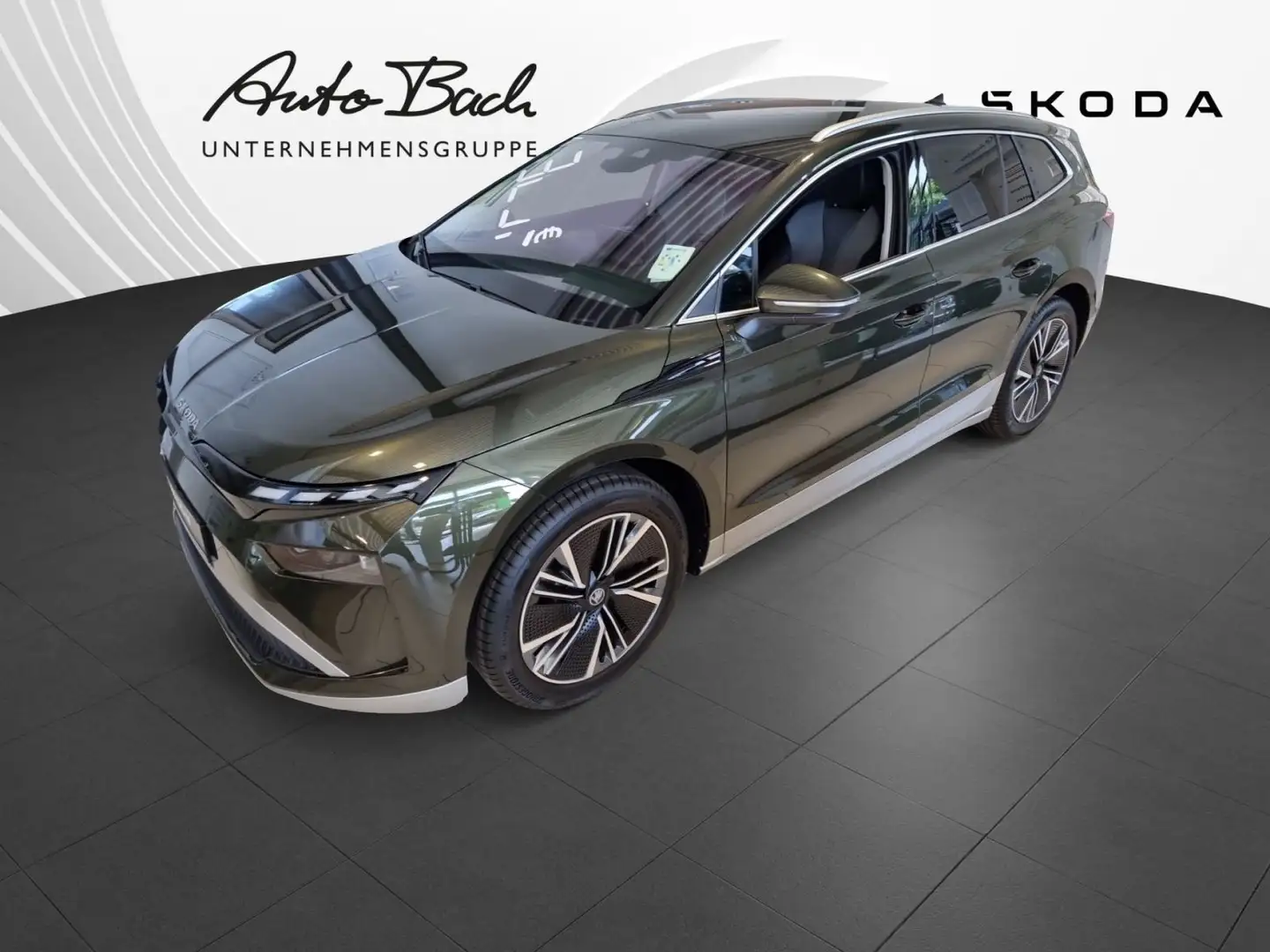 Skoda Enyaq 60 63 kWh Batterie Elektromotor 150 kW 1-G Green - 2