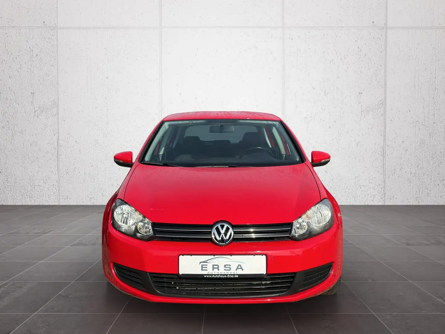 Volkswagen Golf VI Comfortline*1.Hand*Klima*Tüv 04.2027* Rouge - 2