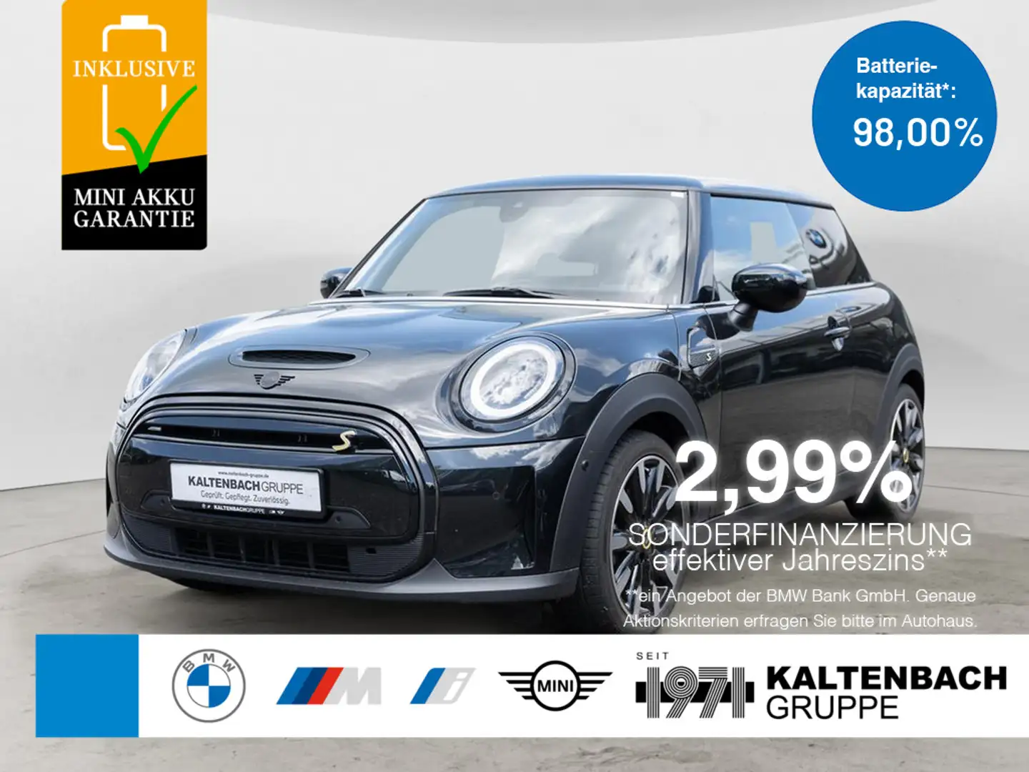 MINI Cooper SE Yours Trim FACEL. HUD LED NAVI SHZ Noir - 1
