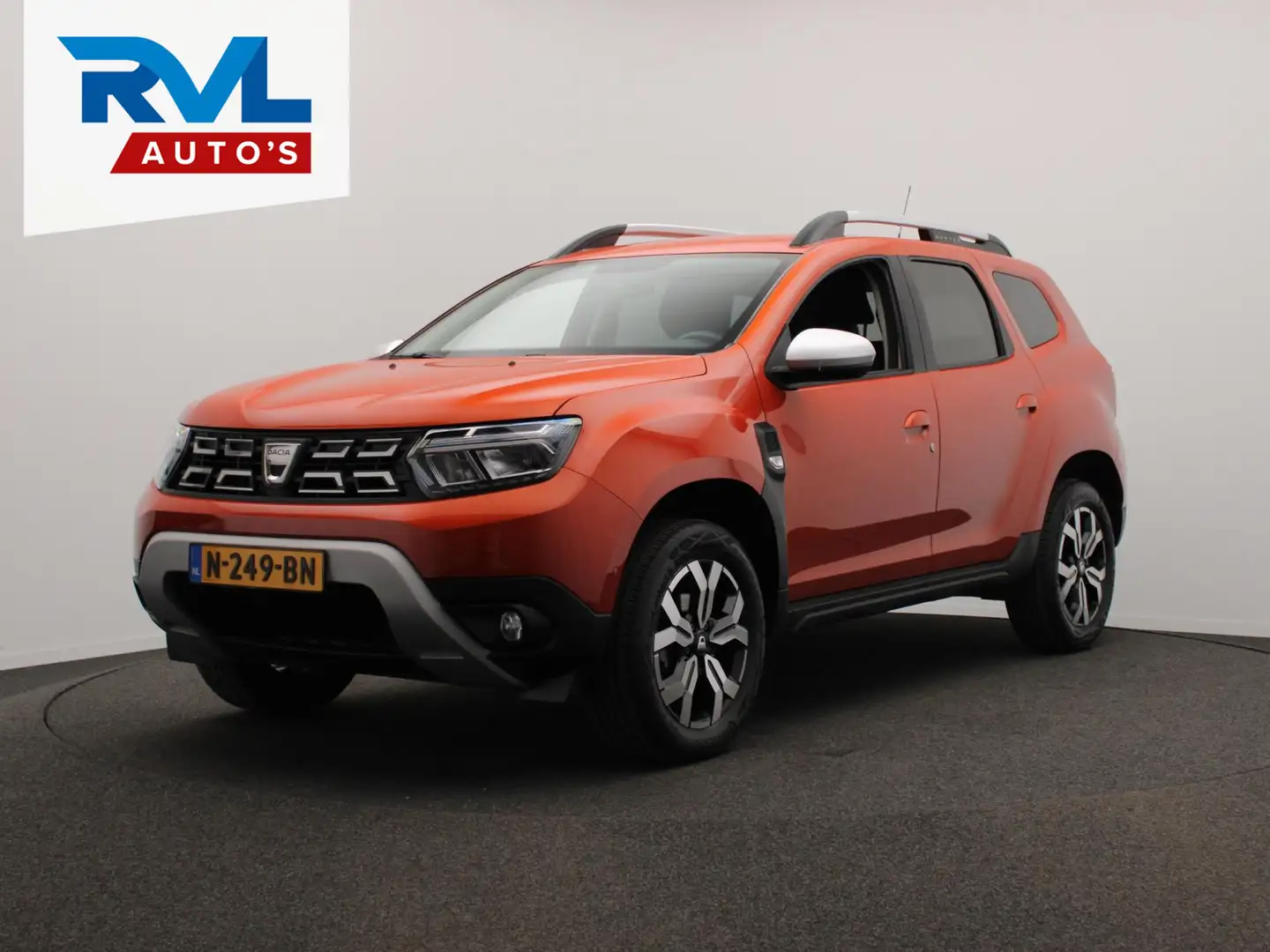 Dacia Duster 1.0 TCe Bi-Fuel Prestige *Nieuw Model* Camera Navi Oranje - 1