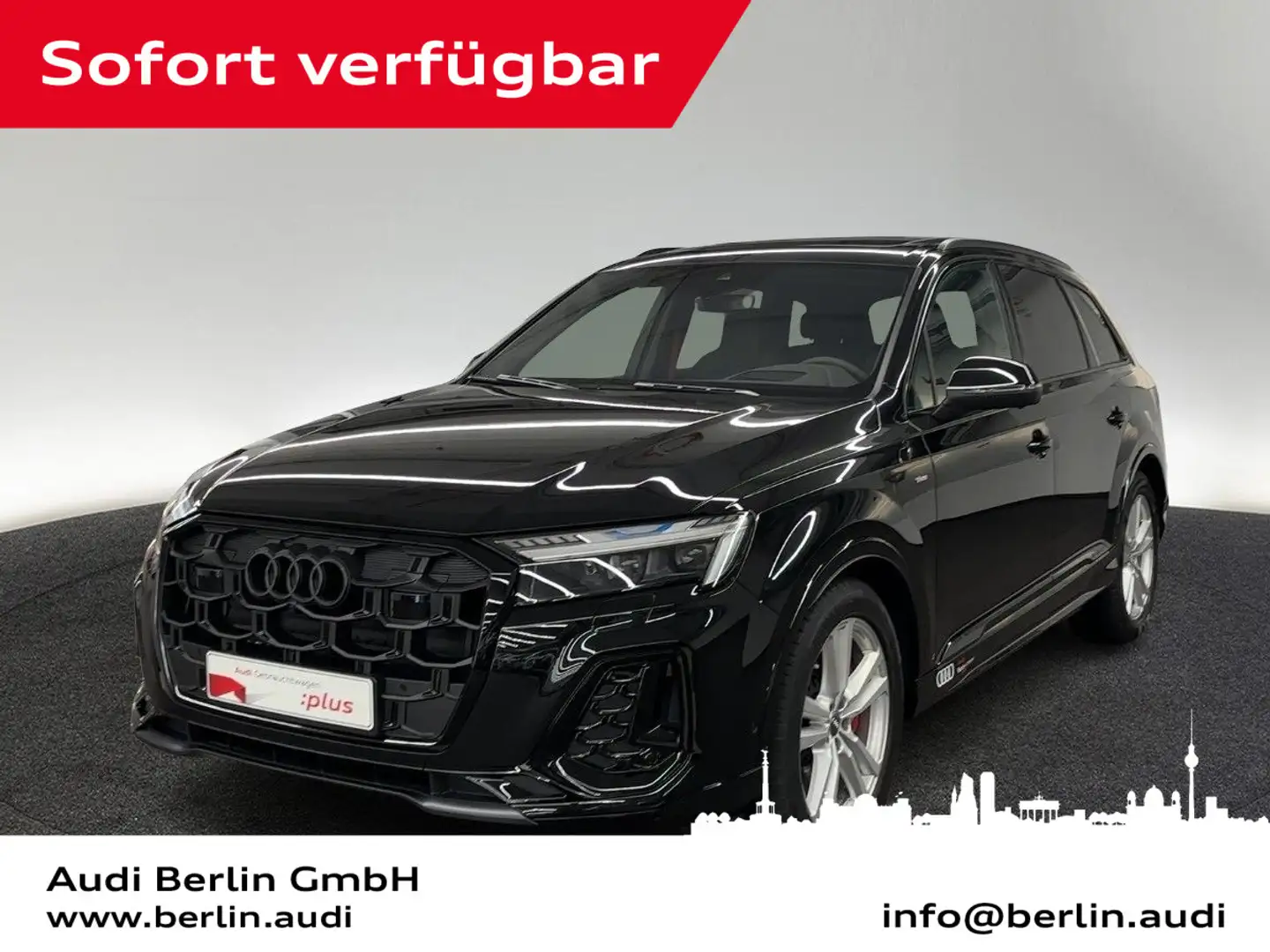Audi Q7 S line TDI quattro tiptronic Schwarz - 1