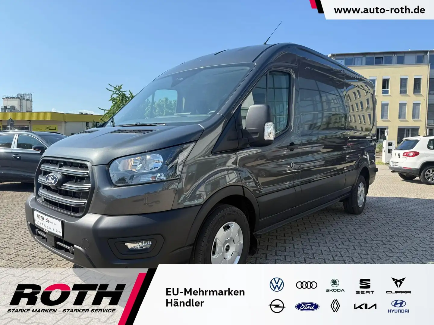 Ford Transit L3H2 2.0 TDCi 350 Trend *AHK*PDC*Kamera* Grijs - 1