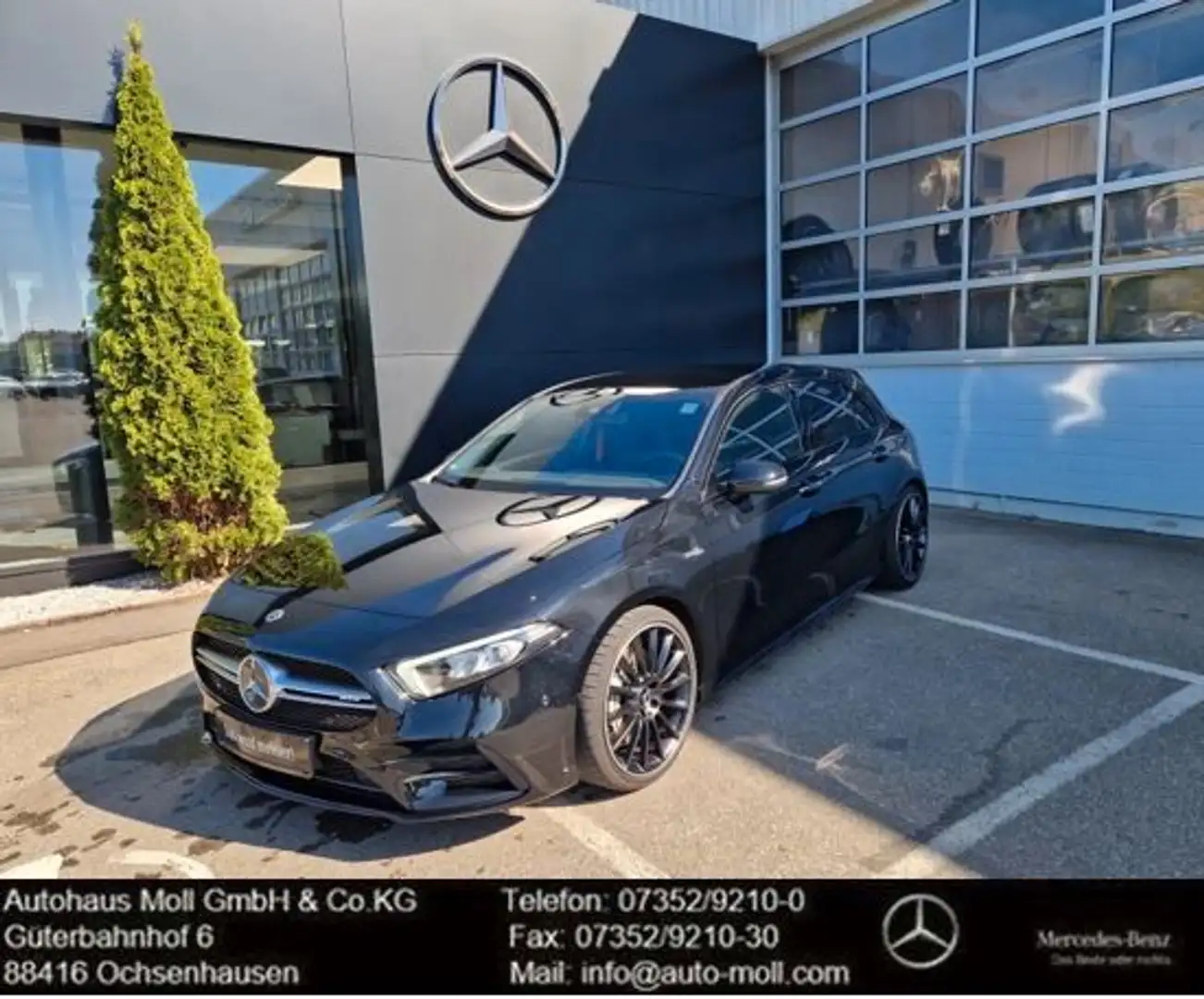 Mercedes-Benz A 35 AMG |NIGHT|SOUND|KAMERA|PARK|SPUR|GURTE rot Zwart - 1