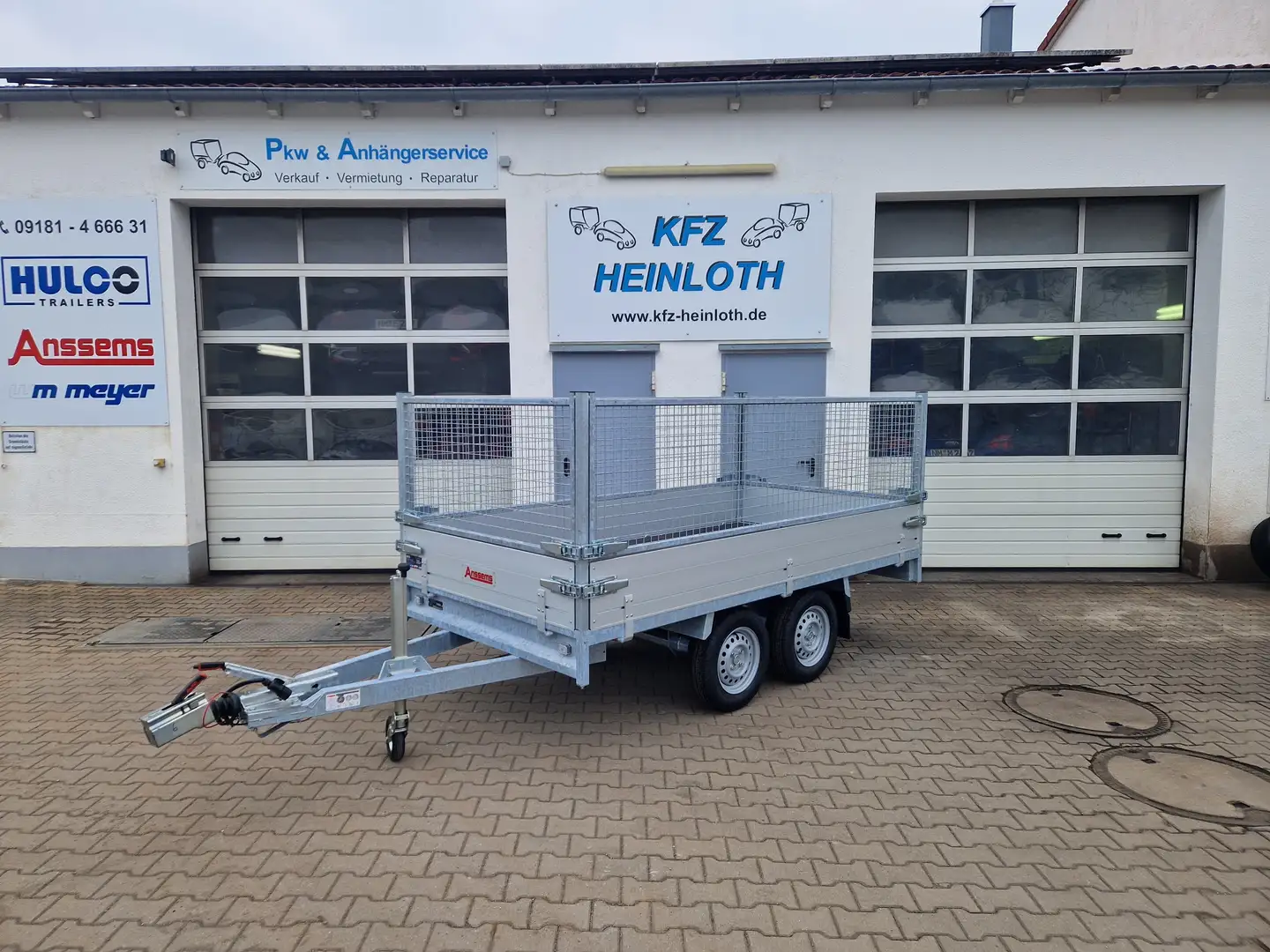 Anssems PSX 2000.305x153 mit 70 cm Gitteraufsatz - 1