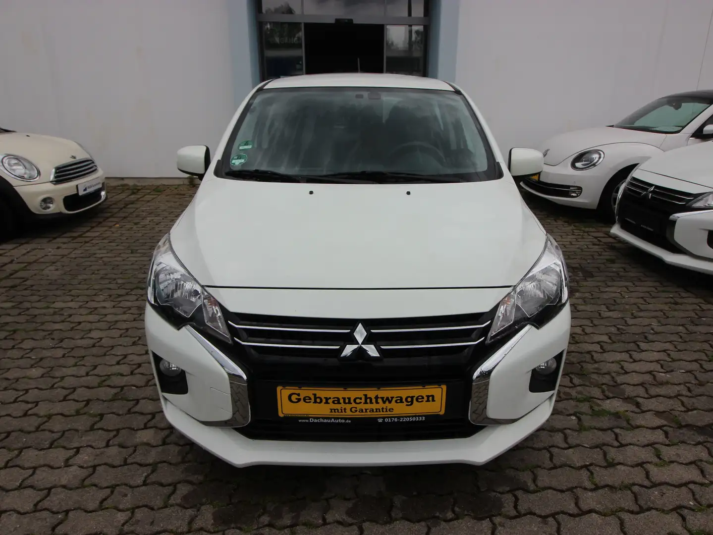 Mitsubishi Space Star Select 1,2i,KLIMA,ZV,Servo,el.FH,EURO6d,GARANTIE White - 2