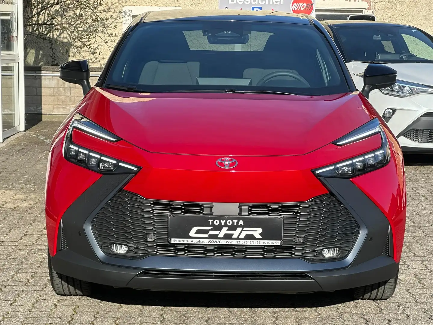 Toyota C-HR 2.0 Hybrid Team D+Technik-Paket,Neupreis:42800,- Rot - 2