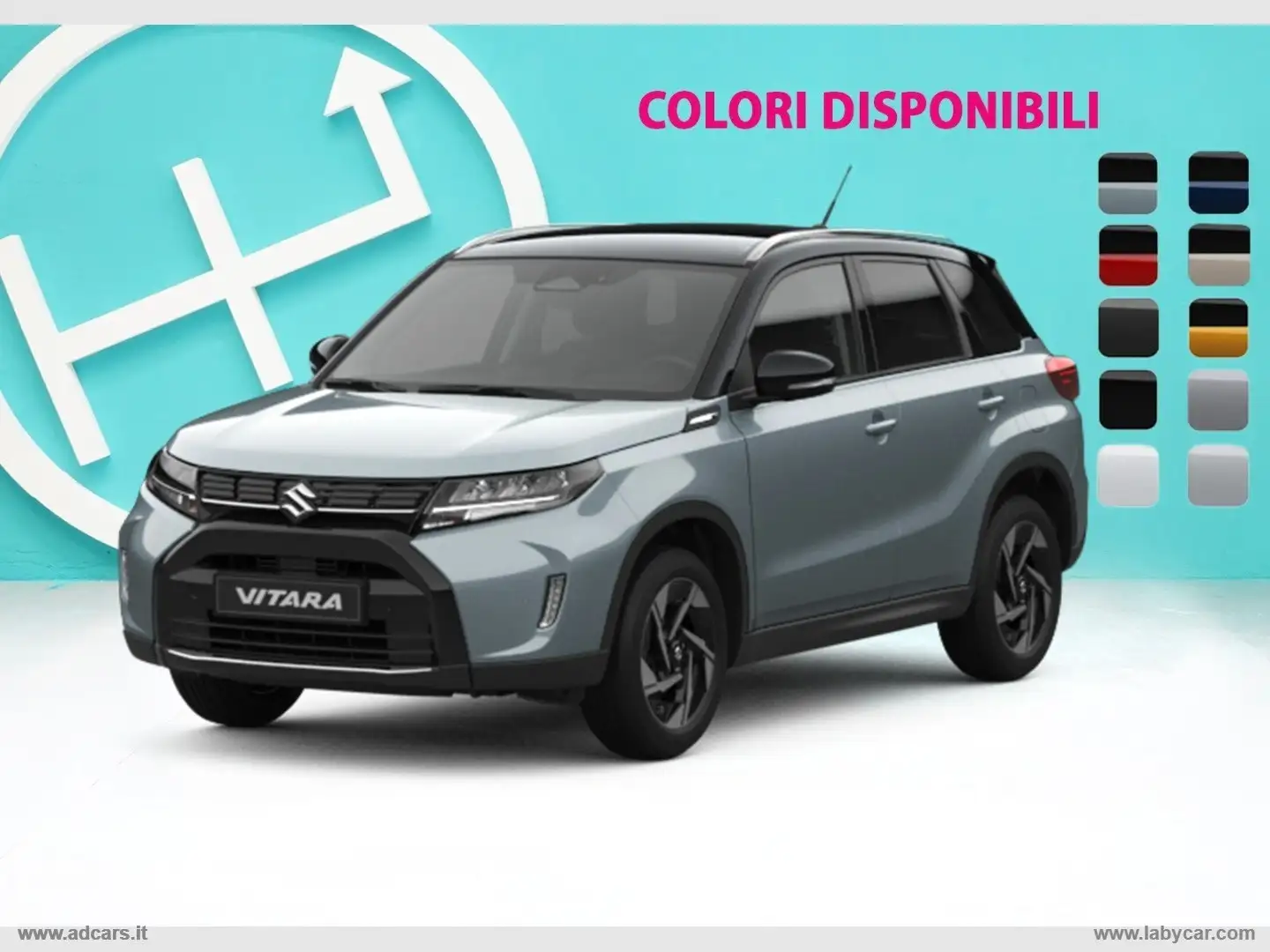 Suzuki Vitara 1.4 Hybrid 2WD Top PROMOZIONE ADCARS!! Fekete - 1