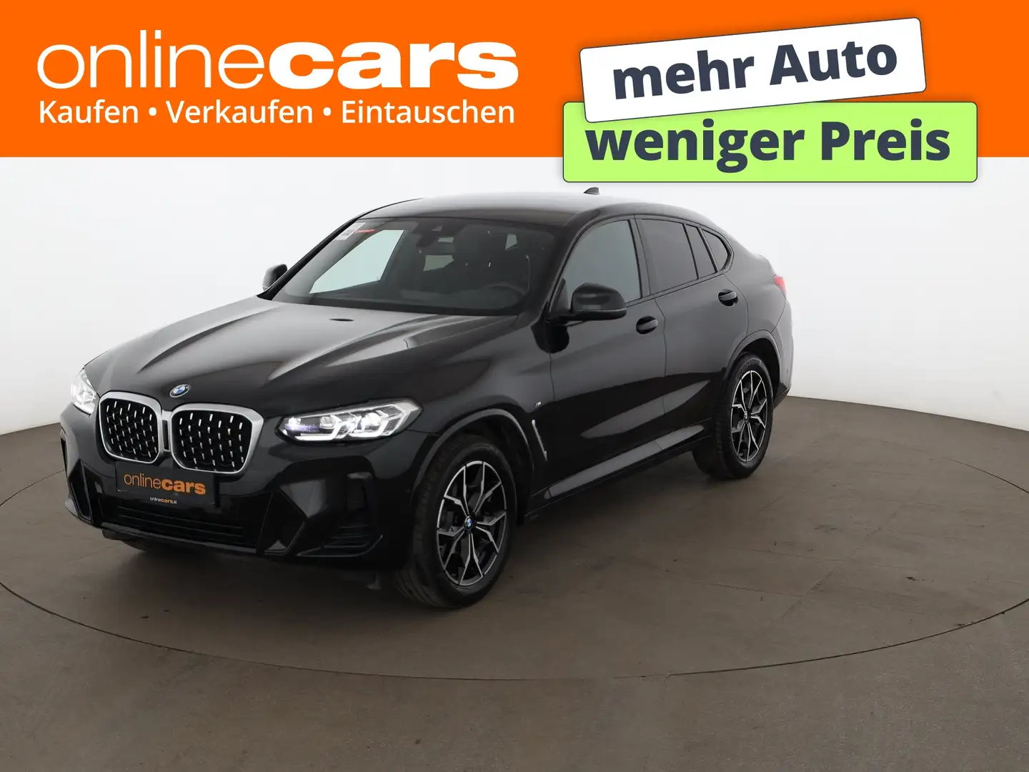 BMW X4 xDrive 20d M-Sport Aut LED LEDER NAVI SITZHZG Schwarz - 1