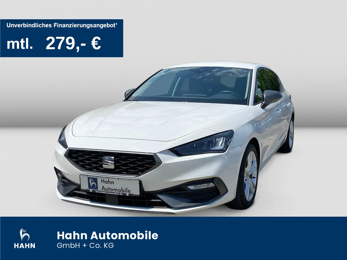 SEAT Leon 1.5TSI DSG FR ACC LED Navi PDC Sitzheizung Bianco - 1