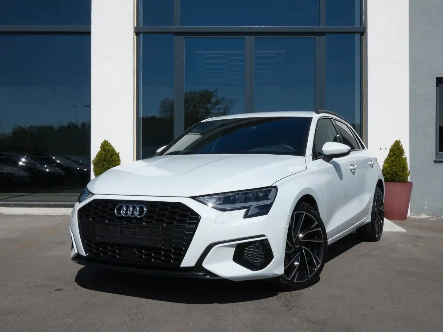 Audi A3 Sportback 30 2.0 tdi S line edition s-tronic Blanc - 1