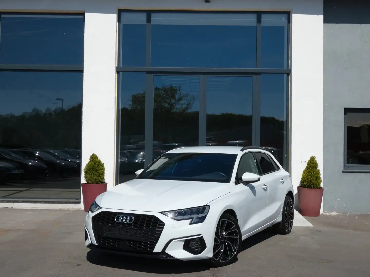 Audi A3 Sportback 30 2.0 tdi S line edition s-tronic Blanc - 2