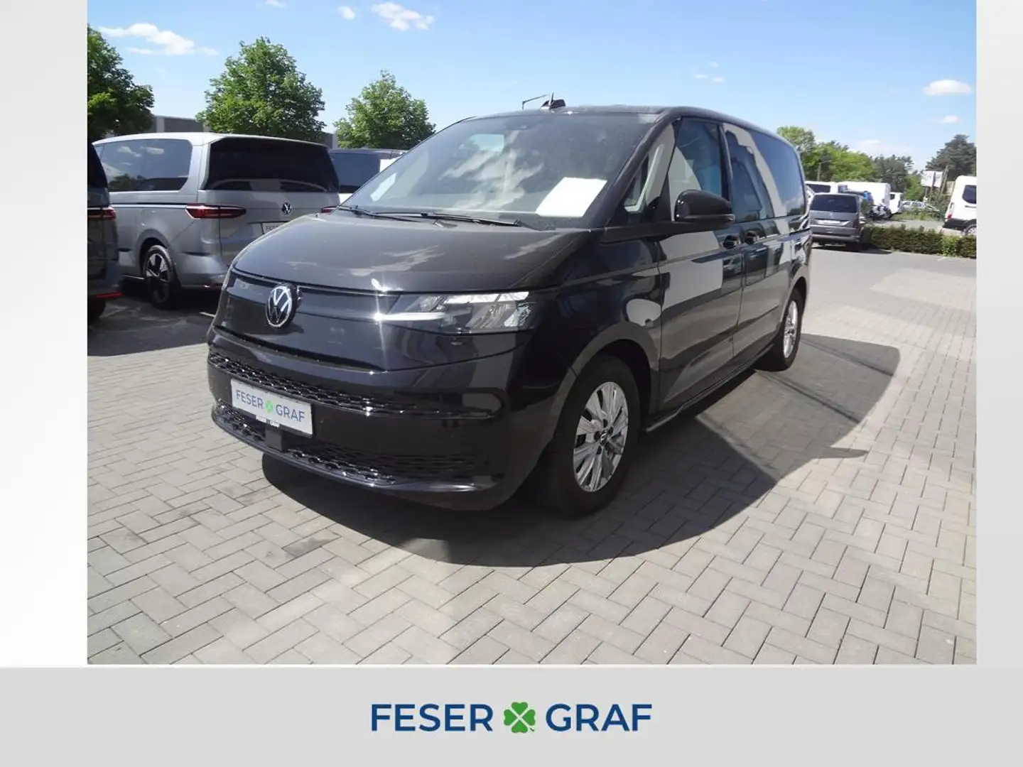 Volkswagen T7 Multivan 2.0 TDI DSG Multivan Kamera SHZ AHK Schwarz - 1