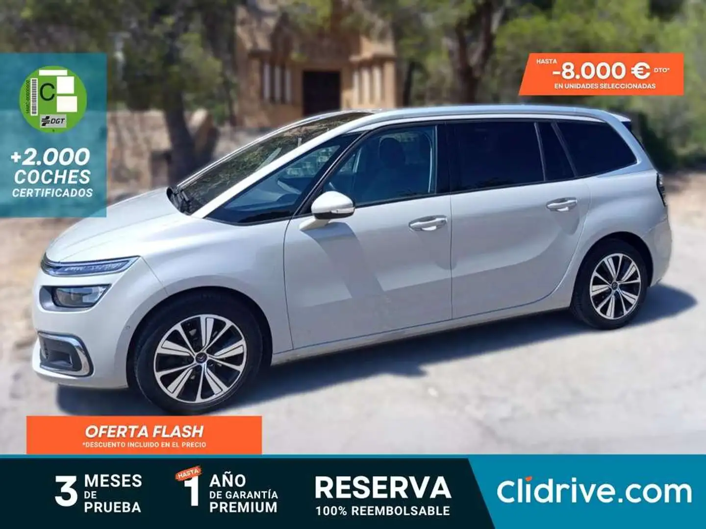 Citroen Spacetourer BlueHDi 96KW (130CV) S&S Feel Gris - 1