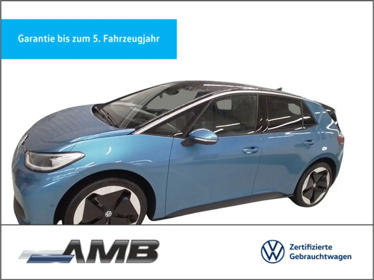Volkswagen ID.3 Pro S neuesMod./77kWh/Matrix/Wärmepu/02.30G Black - 1