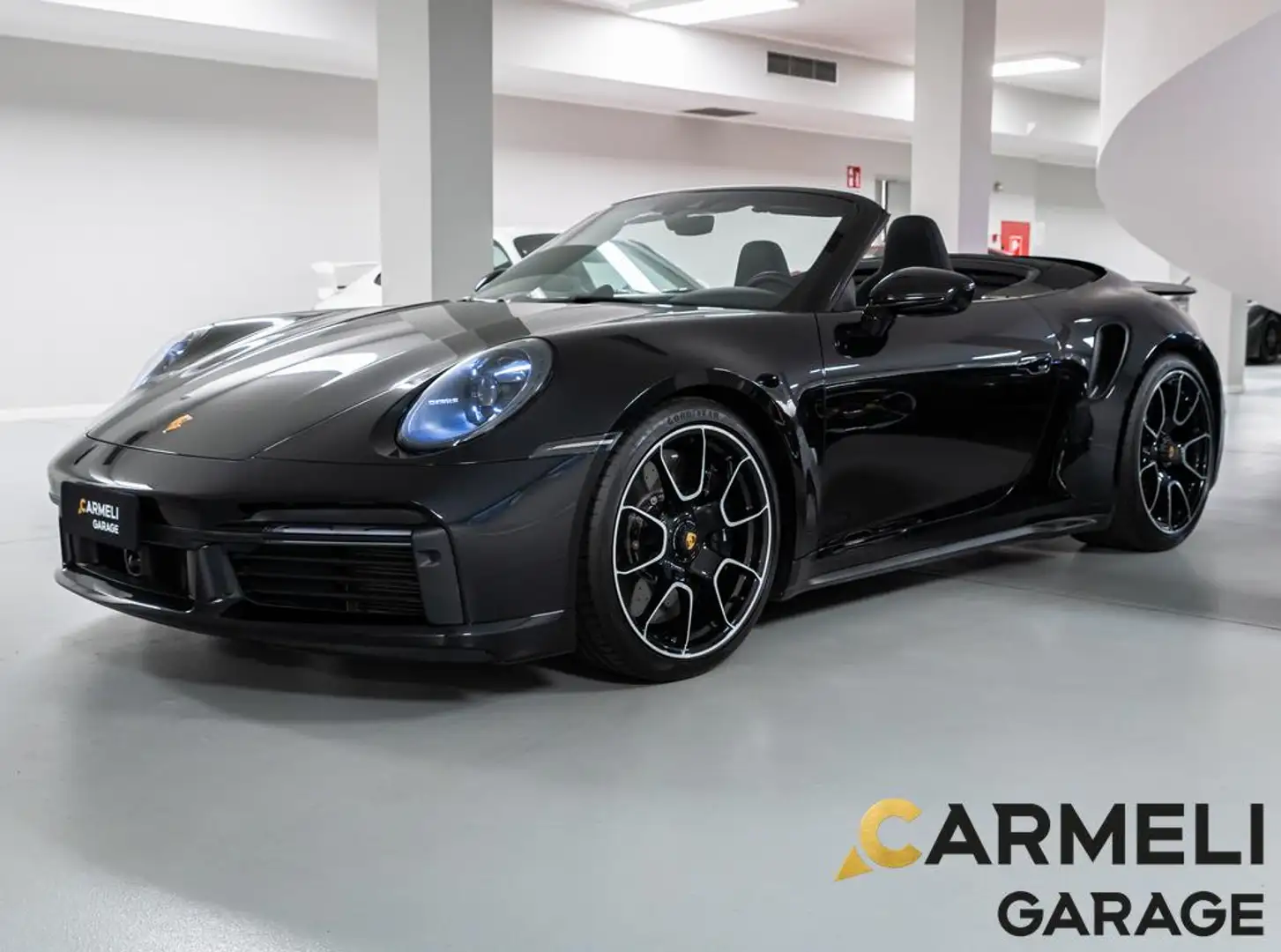 Porsche 911 992 TURBO S CABRIO -MATRIX-SCARICO-VENTILATI Schwarz - 1