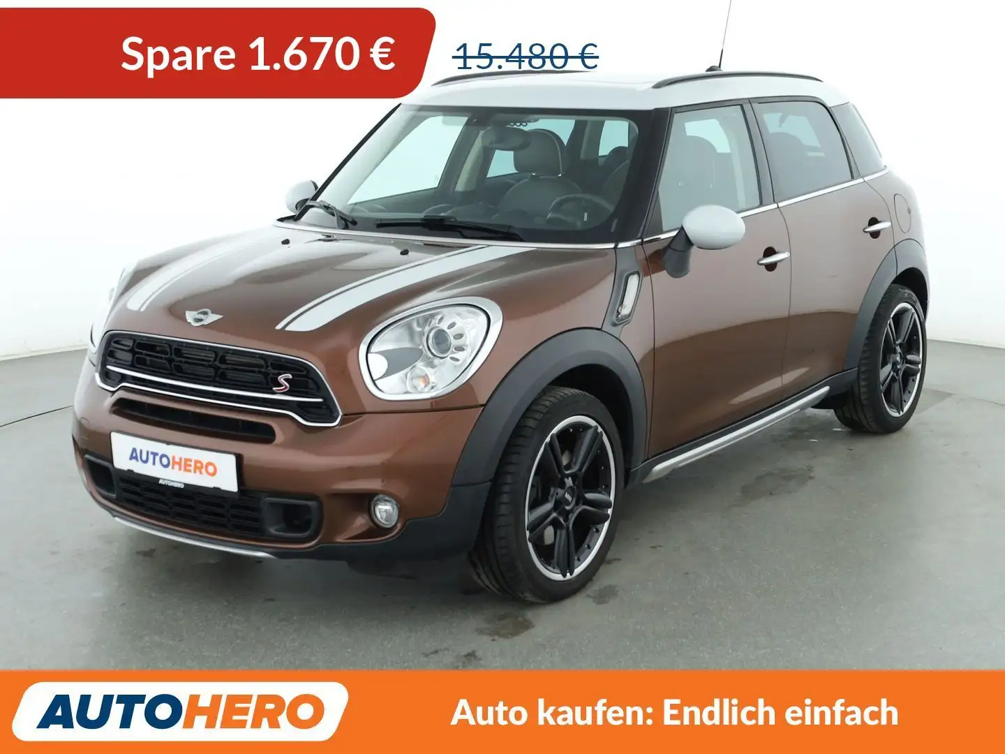 MINI Cooper S Countryman Cooper S *NAVI*TEMPO*XENON*PDC* Braun - 1