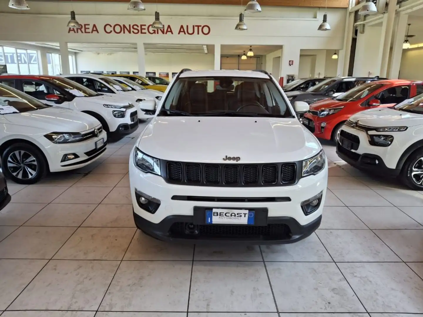 Jeep Compass 1.4 MultiAir 2WD Night Eagle UNICO PROPRIETARIO Bianco - 2