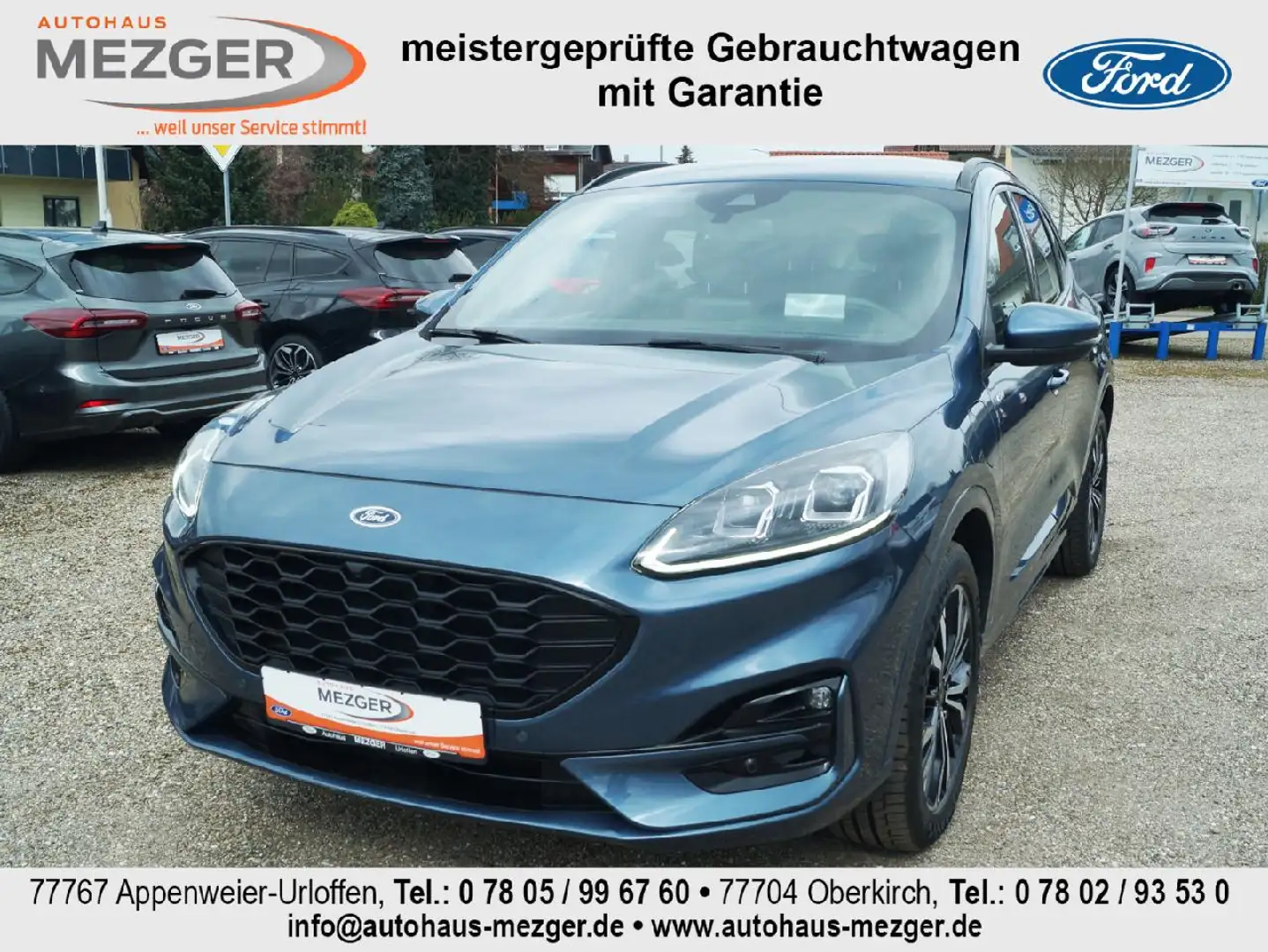 Ford Kuga Plug-In Hybrid ST-Line X Azul - 1
