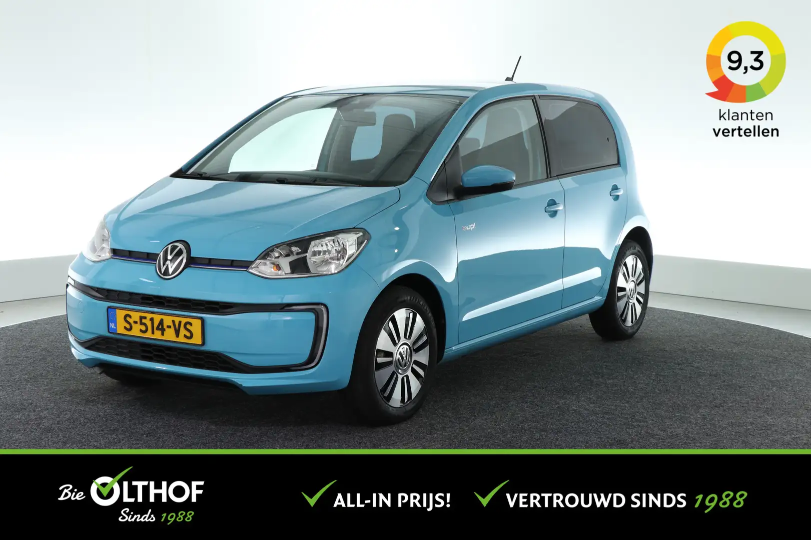 Volkswagen e-up! e-up! / SUBSIDIE / CAMERA / CRUISE / STOELVERW. / Blue - 1