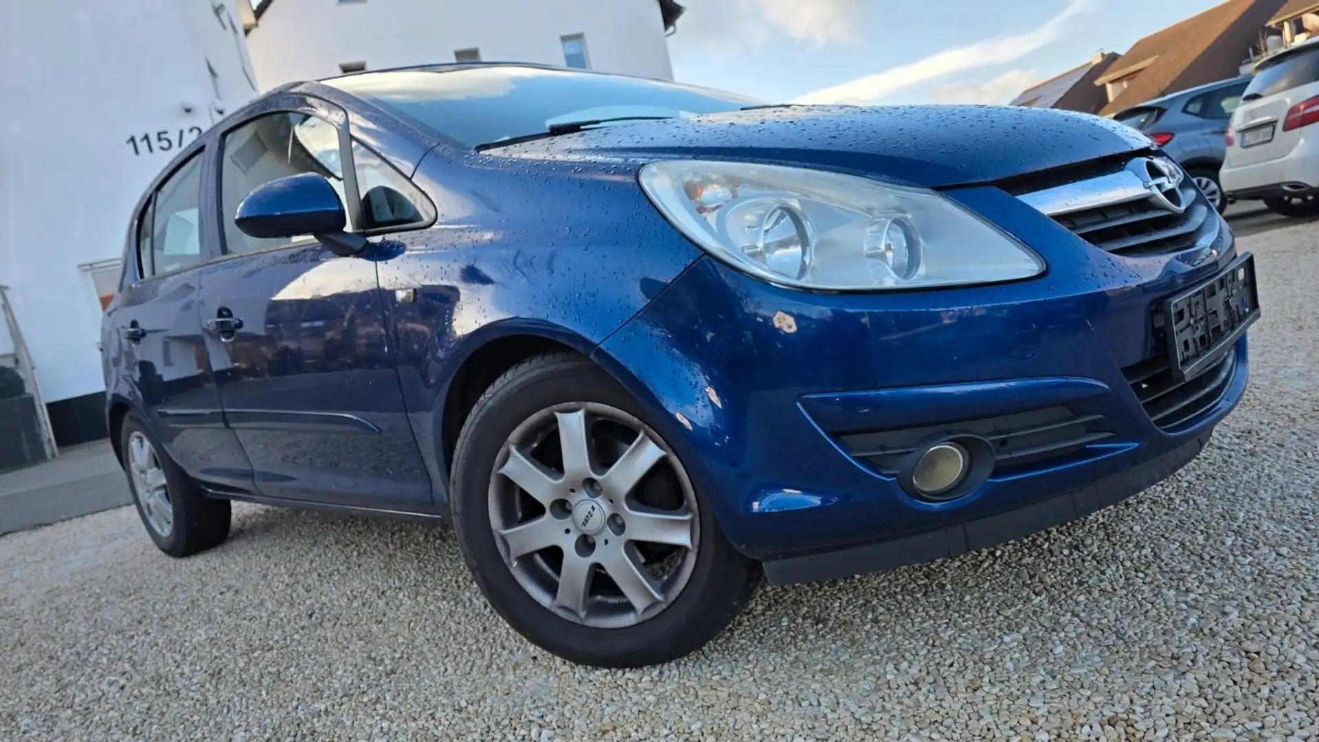 Opel Corsa 1.4+TÜV+GARANTIE+SITZH+KLIMA+5TÜRIG+TEMPO Blau - 2