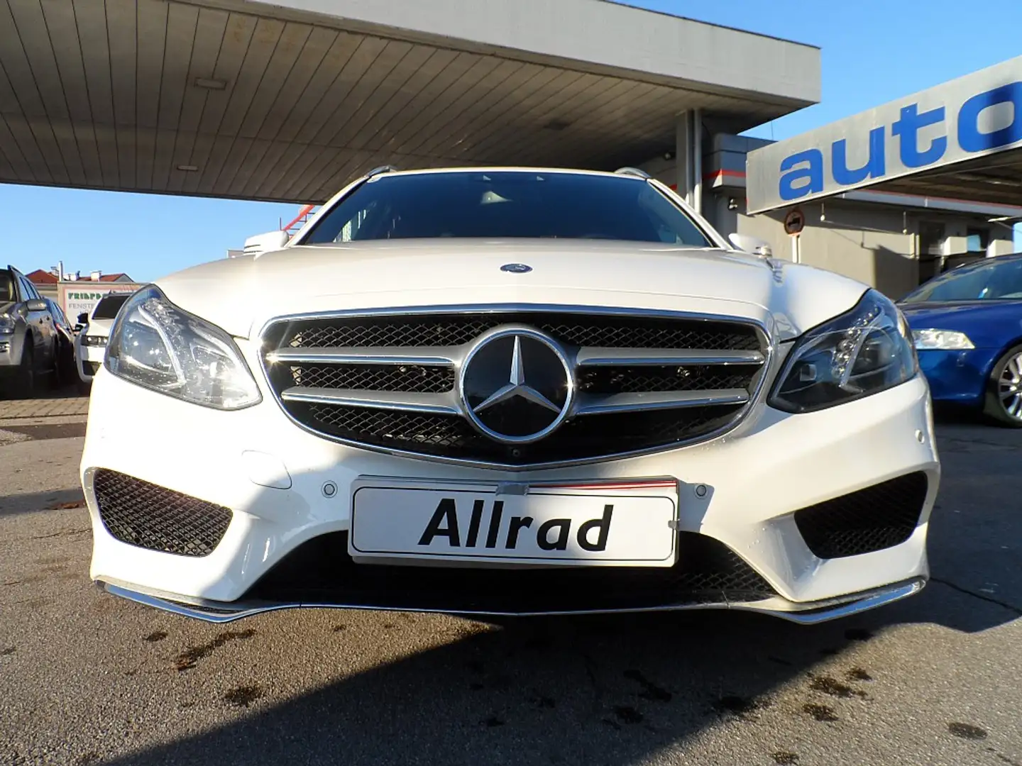 Mercedes-Benz E 350 Kombi Diesel Allrad AMG Paket TOP Wit - 2