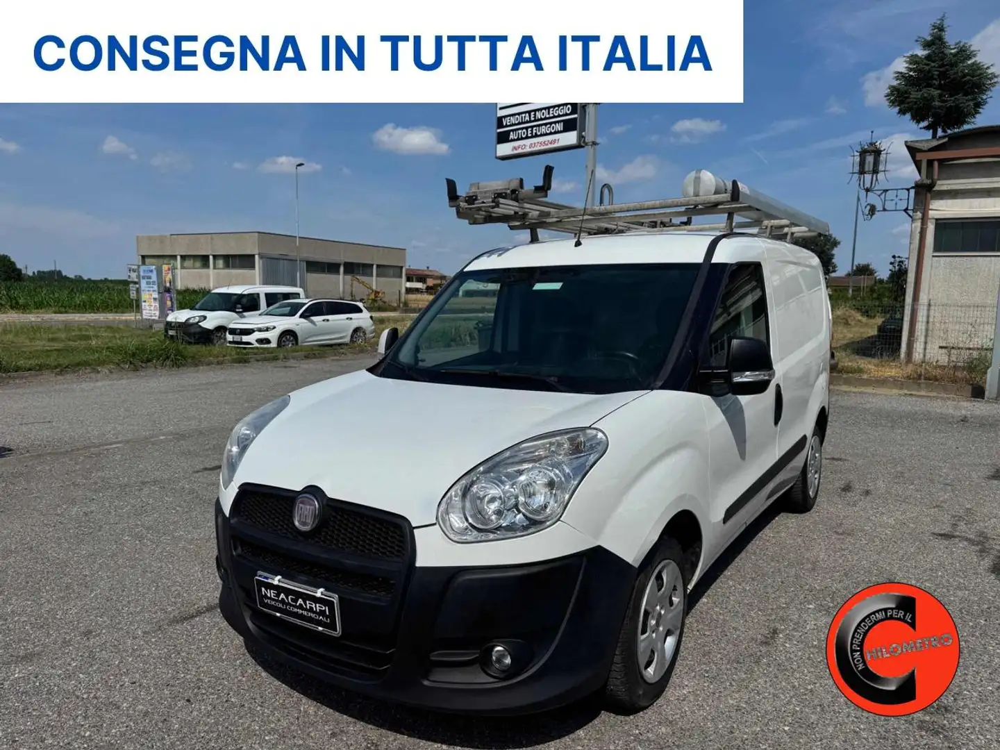 Fiat Doblo 1.6 MJT 105 CV PC-TN CARGO ALLESTITO EX ENEL-E5B- Bianco - 1