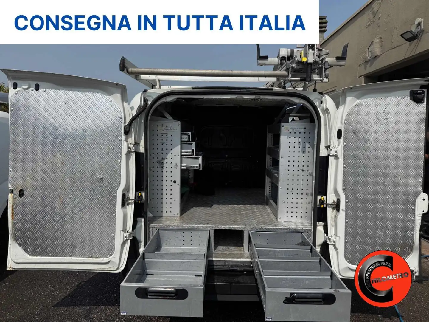Fiat Doblo 1.6 MJT 105 CV PC-TN CARGO ALLESTITO EX ENEL-E5B- Bianco - 2