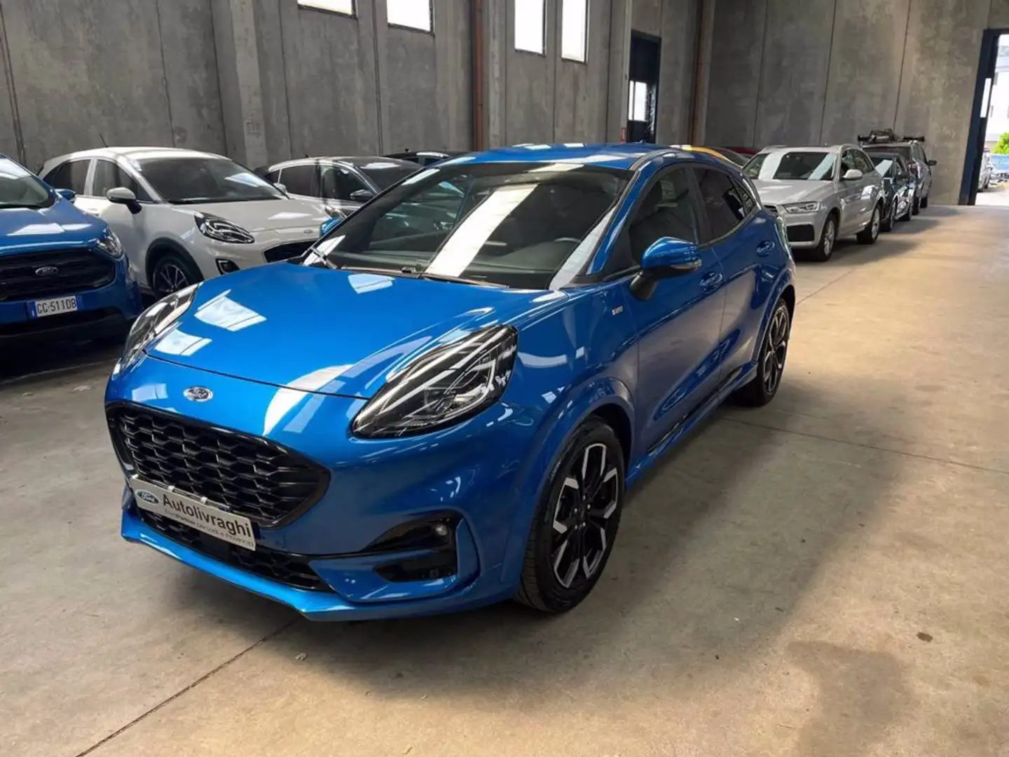 Ford Puma 1.0 EcoBoost Hybrid 125 CV S&S ST-Line X Blu/Azzurro - 1