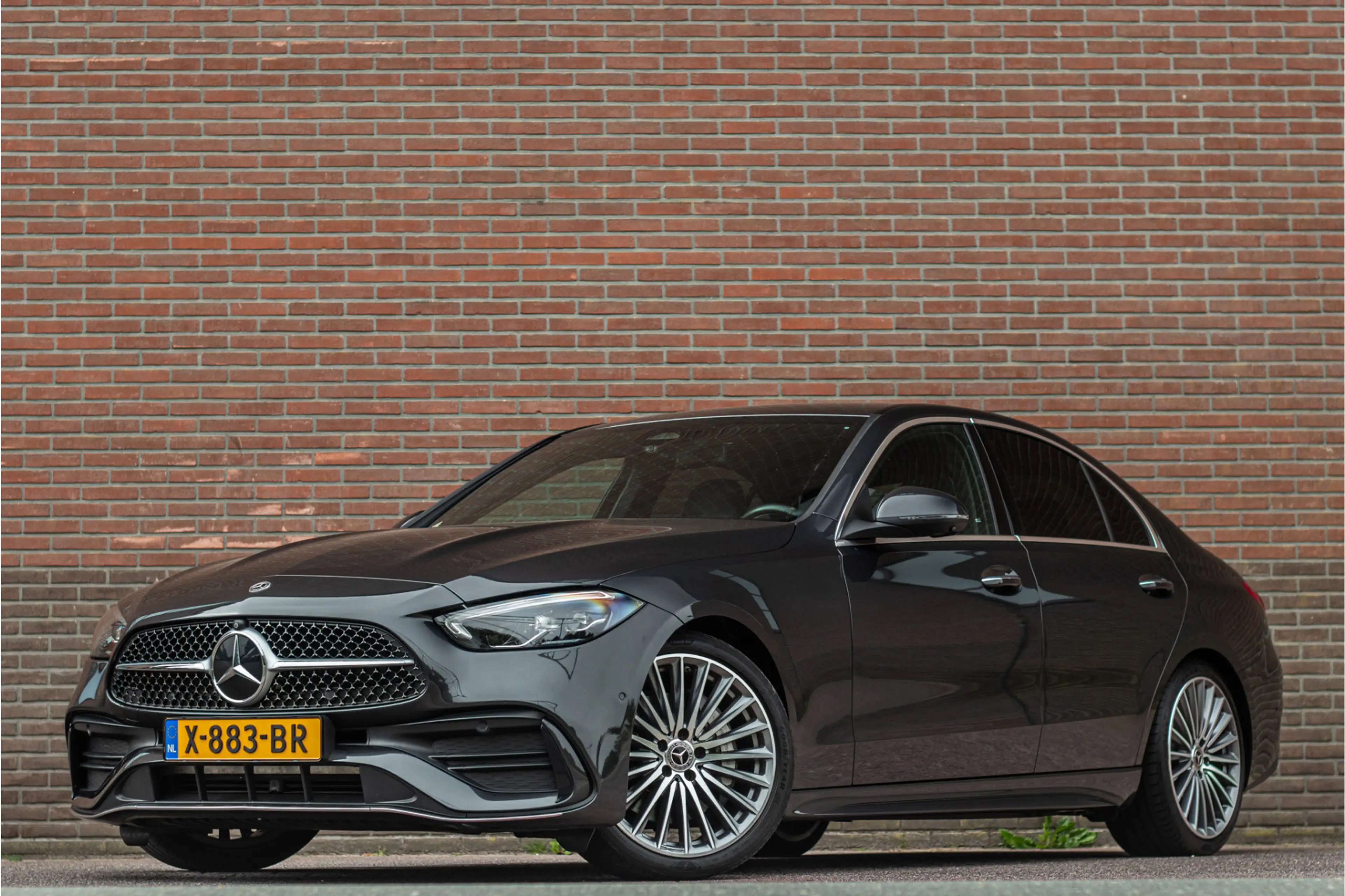 Mercedes-Benz C 180 AMG Line, Origineel NL, 360 Camera, Memory, Augmen
