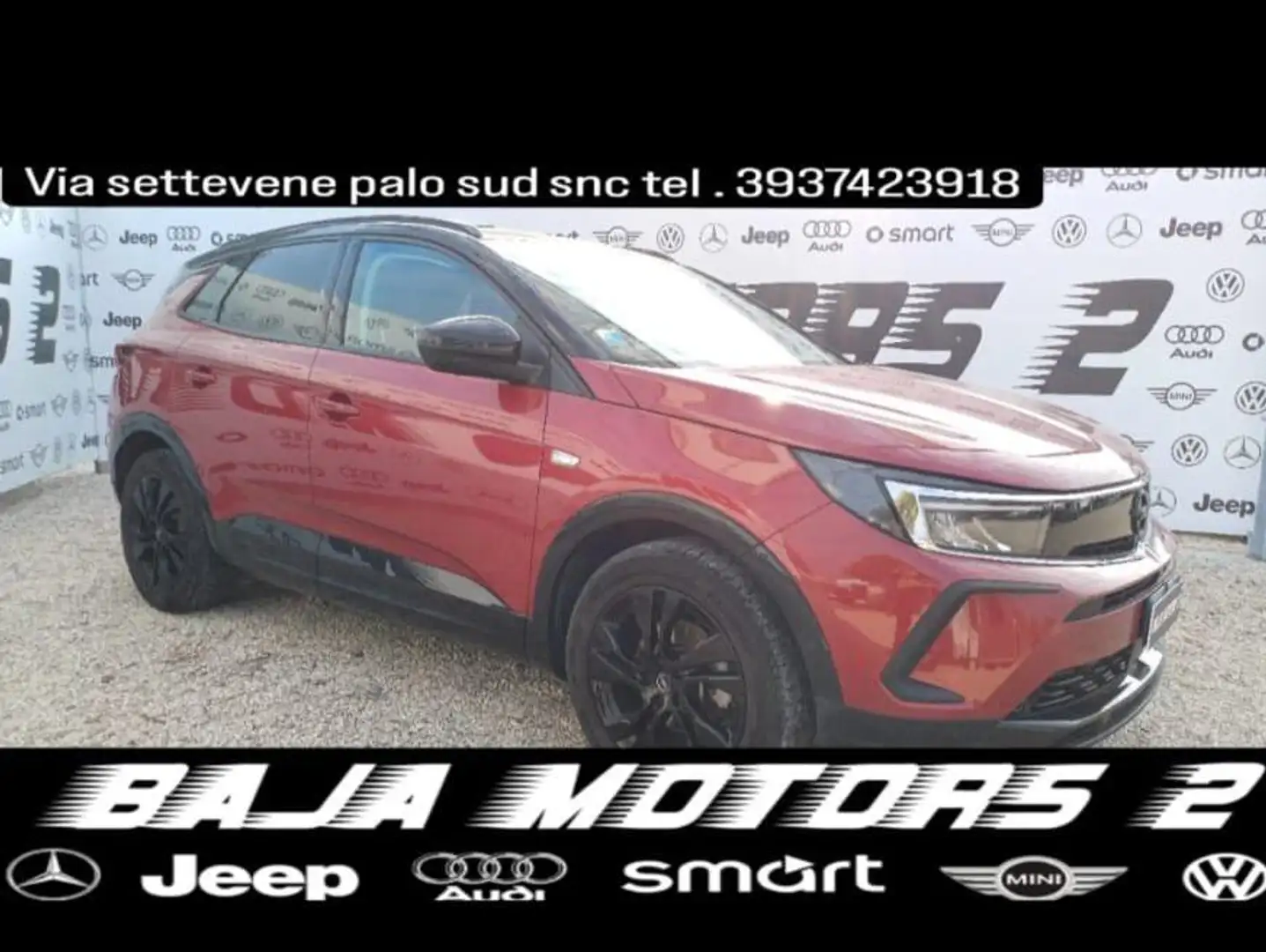Opel Grandland X Grandland 1.2 130cv GS LINE Rosso - 1