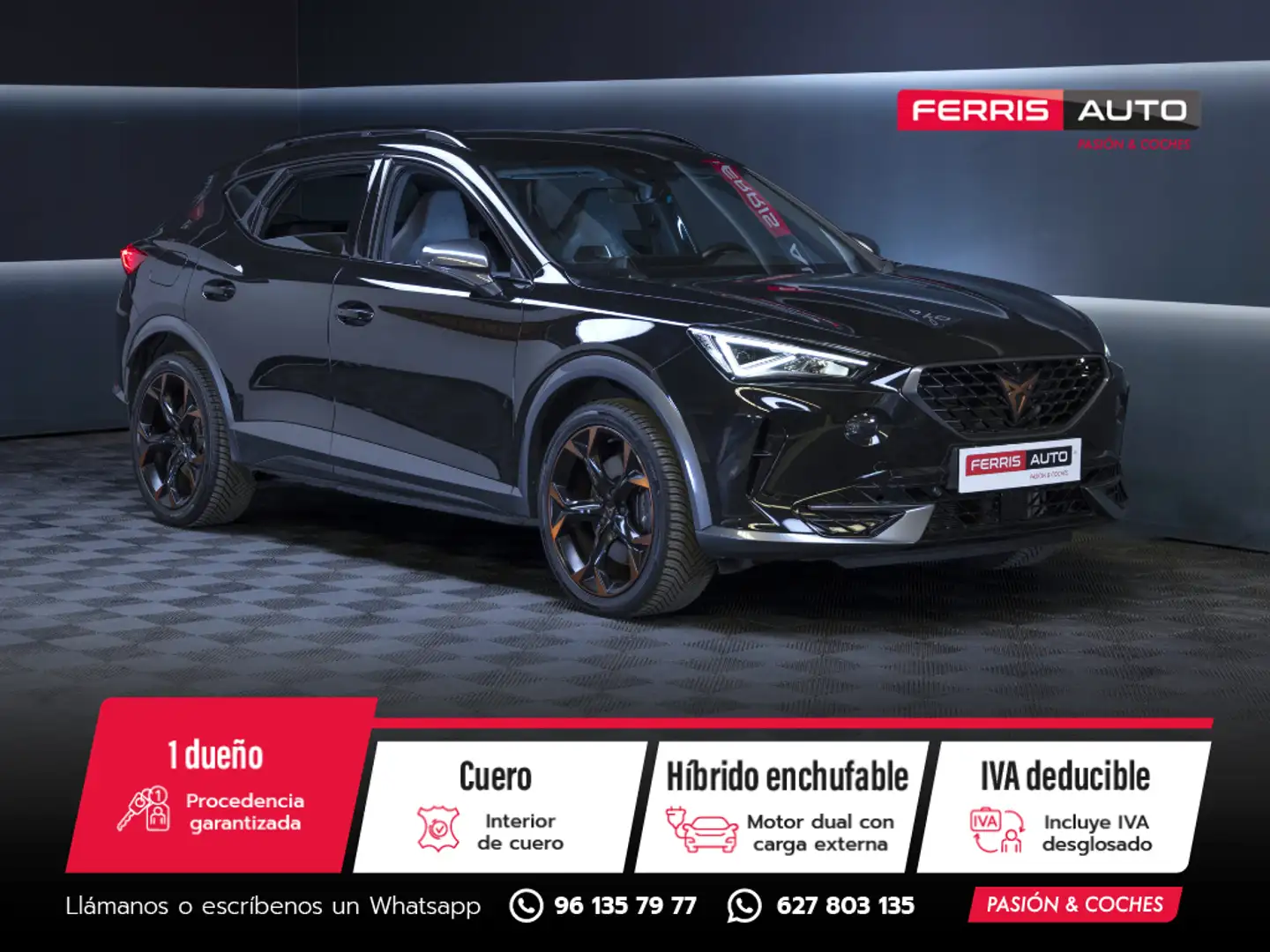 CUPRA Formentor 1.4 e-Hybrid 245 VZ DSG Schwarz - 1