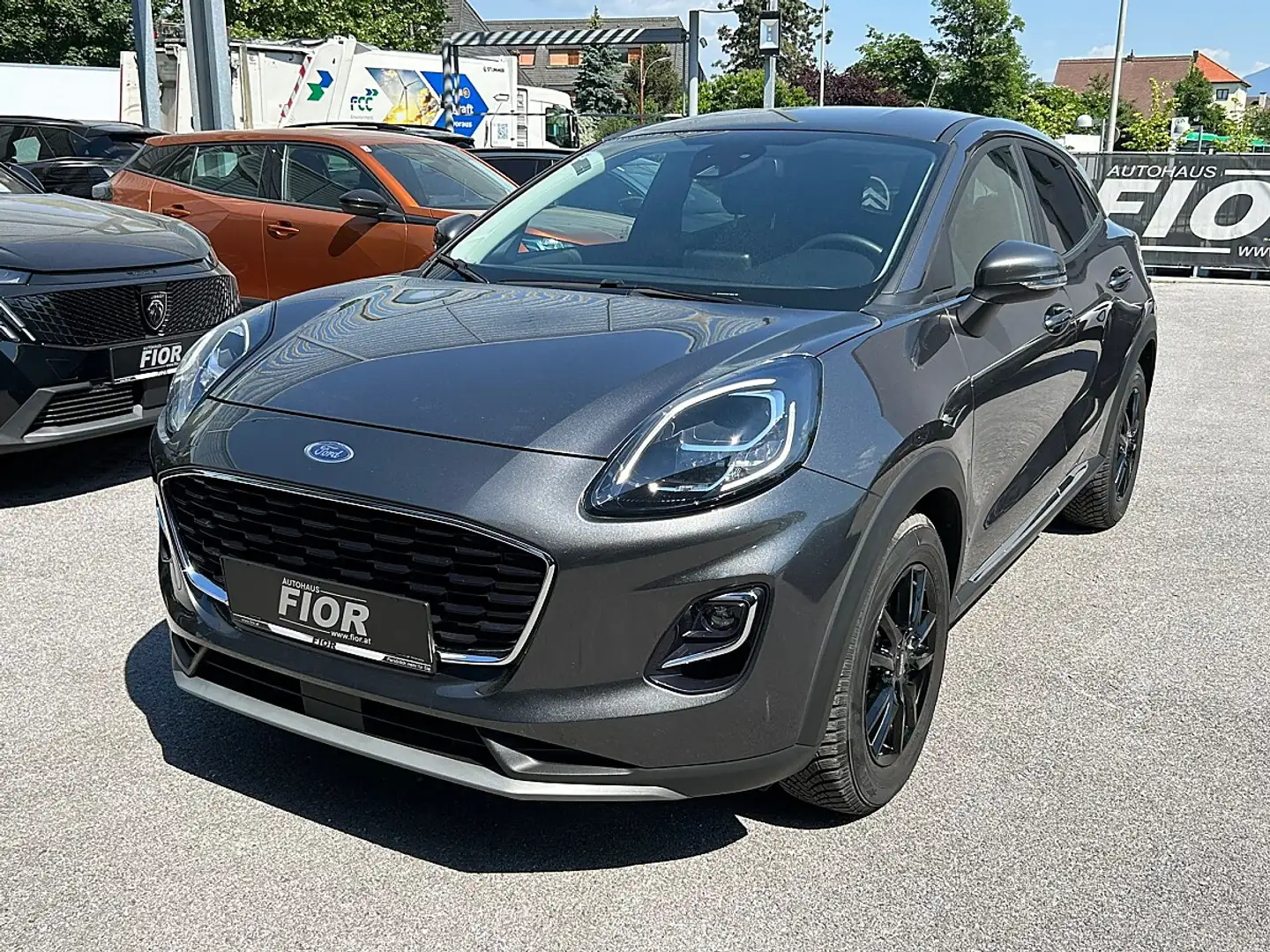 Ford Puma 1,0 EcoBoost Hybrid Titanium Aut. Grau - 1