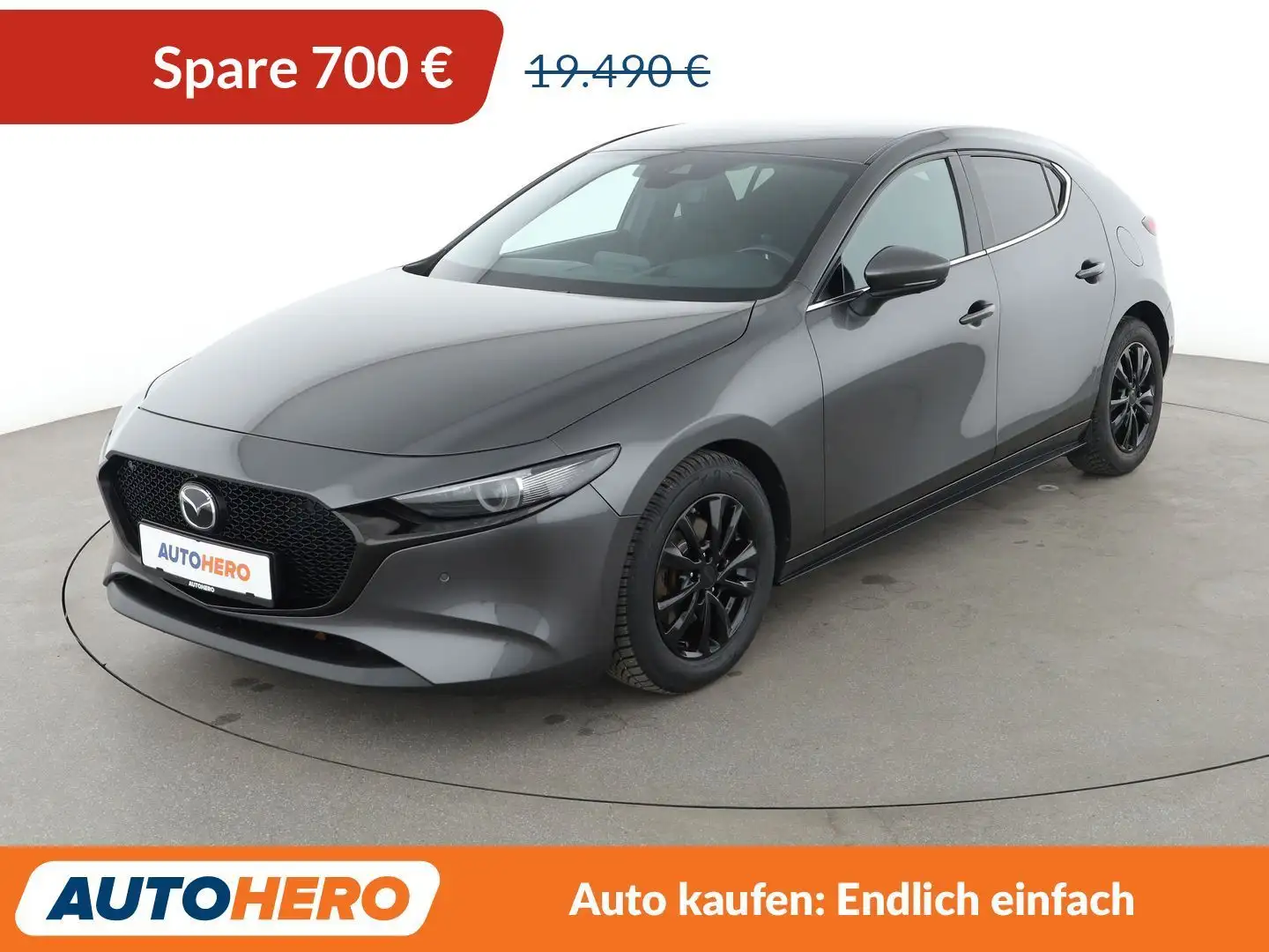 Mazda 3 2.0 Selection Aut*NAVI*LED*ACC*CAM*PDC*SHZ* Gris - 1