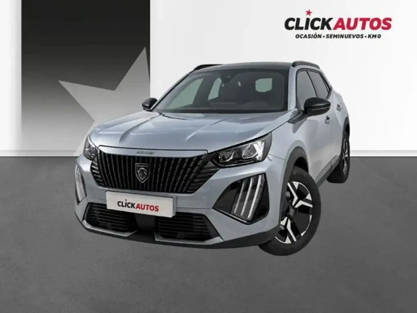 Peugeot 2008 1.2 145CV Allure Hybrid eDCS6 Gris - 1