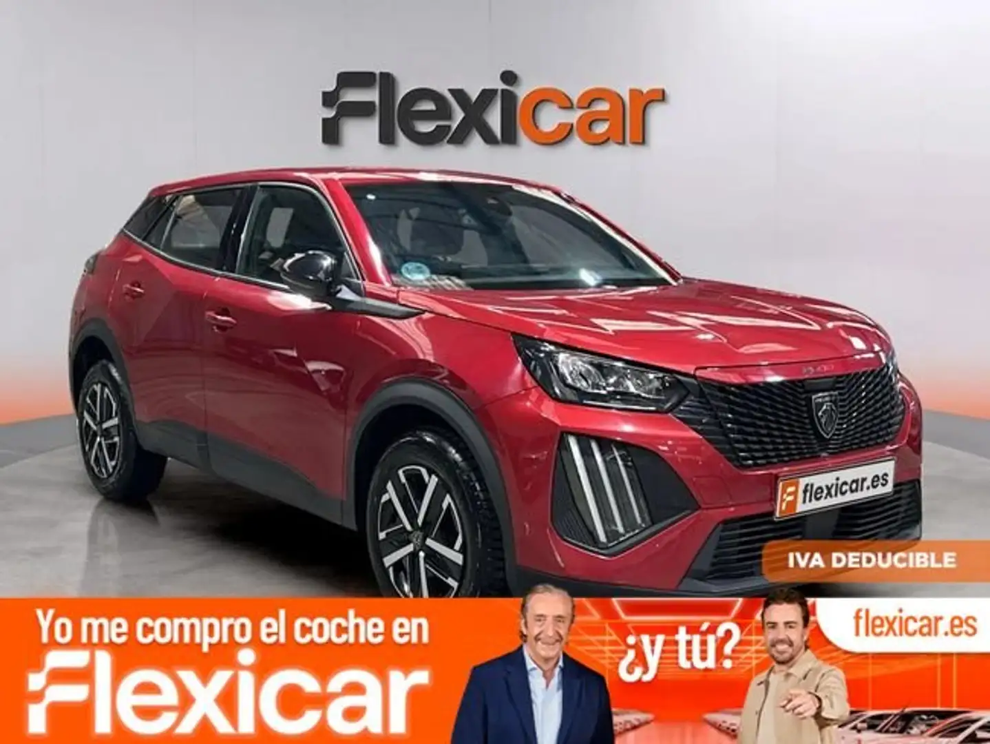 Peugeot 2008 1.2 PureTech S&S Active Pack 100 Rojo - 1