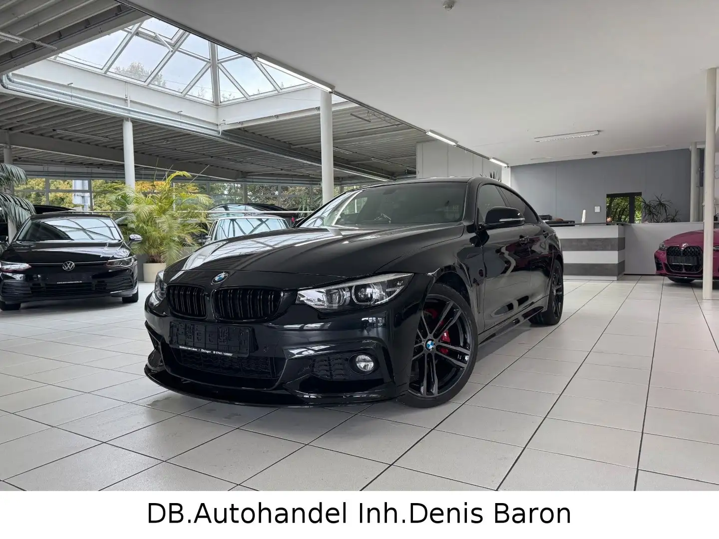 BMW 440 440 i Gran Coupe M Sport Navi-Prof LED SHZ H&K Schwarz - 1