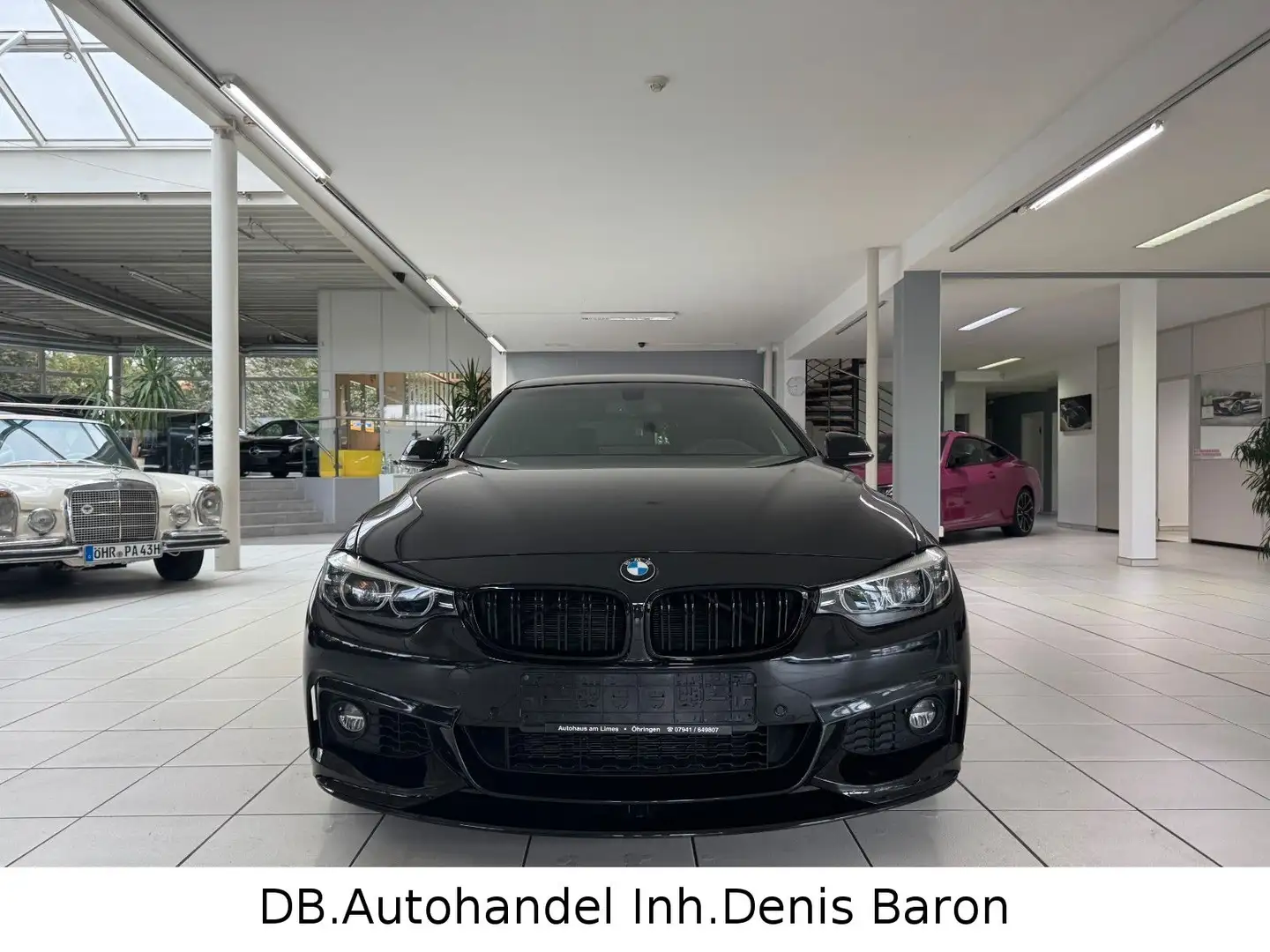 BMW 440 440 i Gran Coupe M Sport Navi-Prof LED SHZ H&K Schwarz - 2