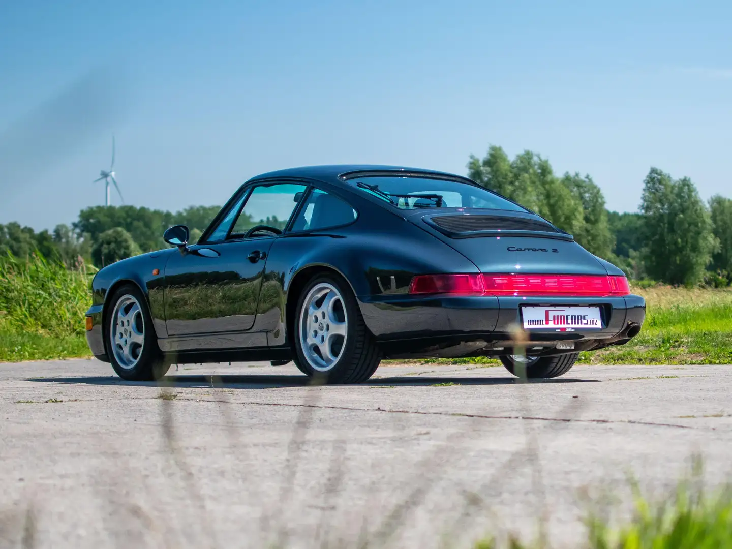 Porsche 964 Carrera 2 Blauw - 2