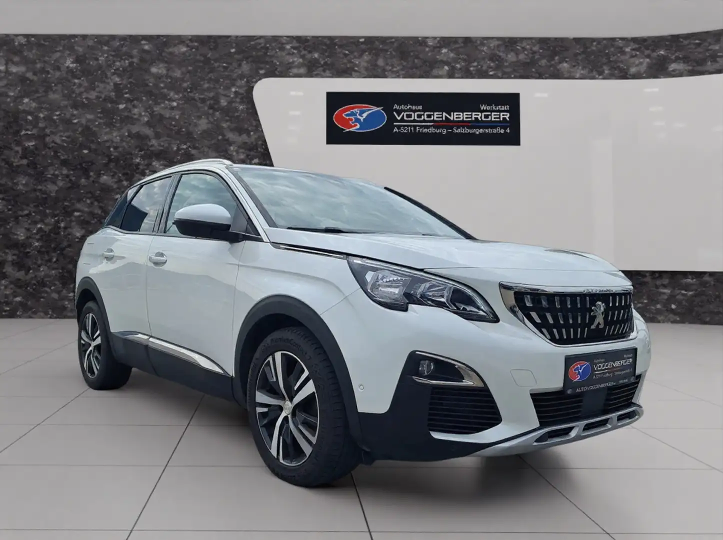 Peugeot 3008 3008 1,5 BlueHDI 130 S&S EAT8 Allure Aut. Weiß - 2