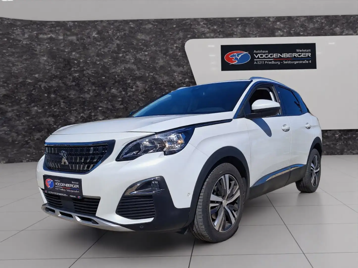Peugeot 3008 3008 1,5 BlueHDI 130 S&S EAT8 Allure Aut. Weiß - 1